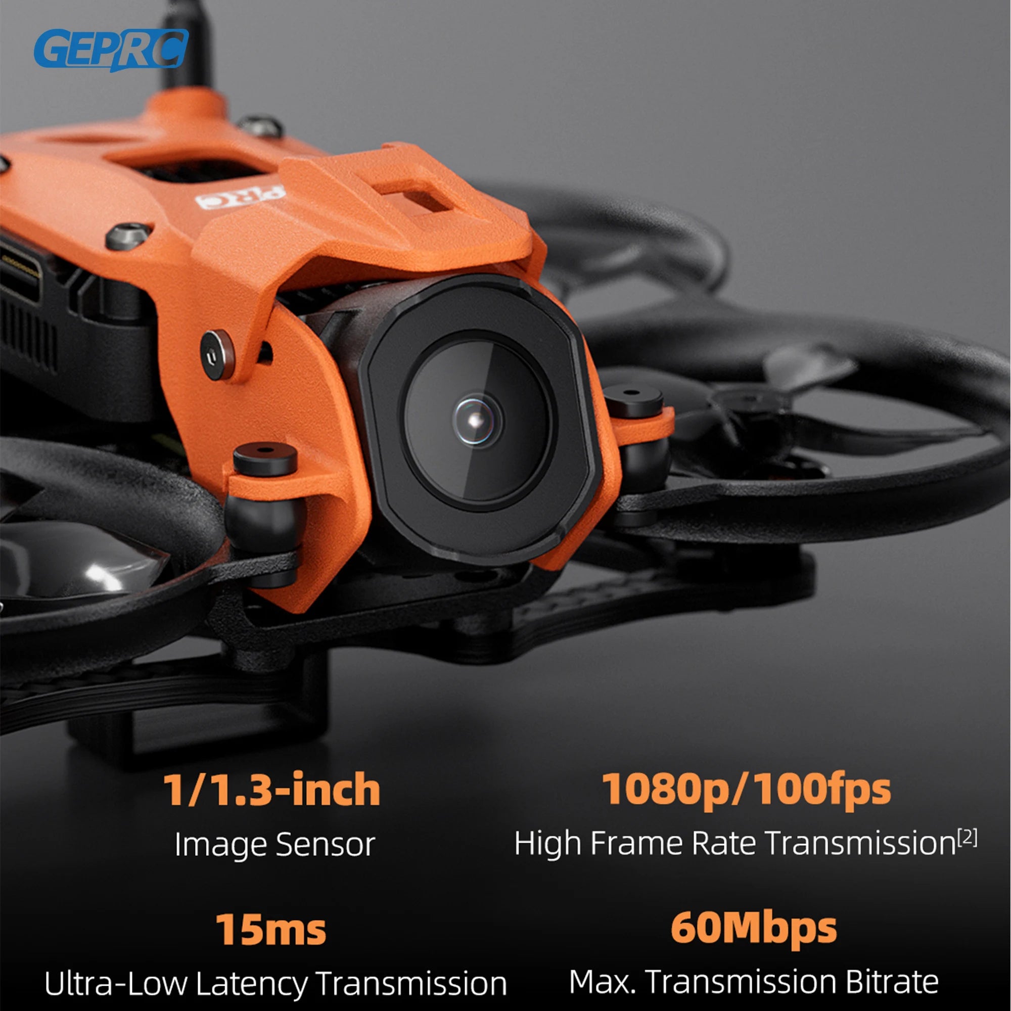 GEPRC DarkStar16 FPV Quadcopter O4 Air Unit PRO /WTFPV 1.6 Inch SPEEDX2 1003 14800KV LiHV 2S 530mAh 1636-4 RC Freestyle Drone