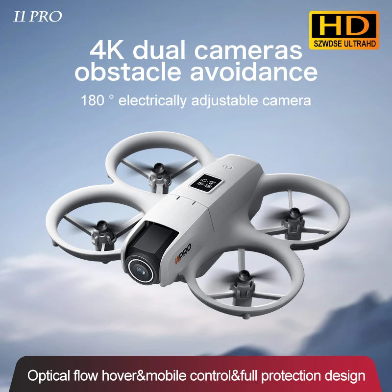 NEW Original I1 PRO Drone 4K Professional HD Aerial Photography Remote Control Aircraft HD Dual Camera  Quadcopter Toys