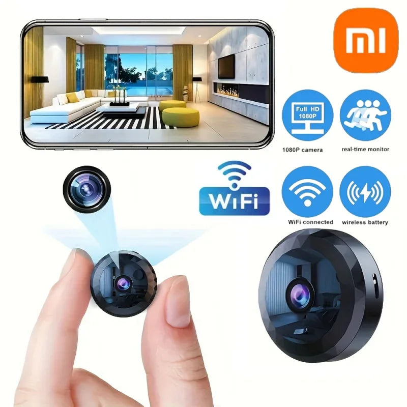 Xiaomi A11 Wireless Camera Mini Wifi Monitoring 1080p HD Video Security Camera Rechargeable Battery Motion Detection Camera