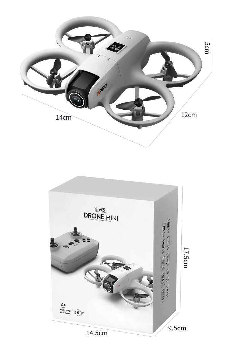 NEW Original I1 PRO Drone 4K Professional HD Aerial Photography Remote Control Aircraft HD Dual Camera  Quadcopter Toys