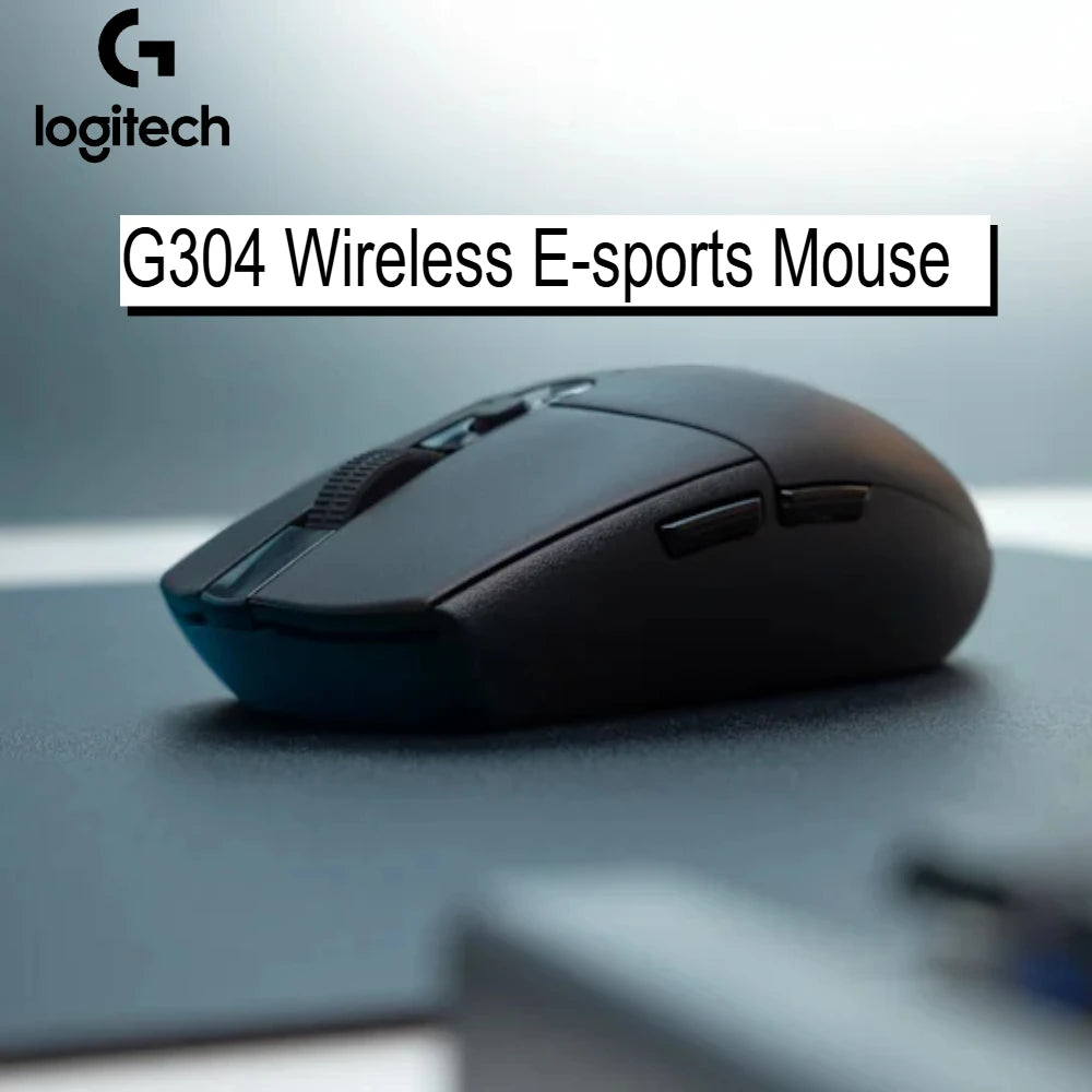 Logitech G305 Lightspeed Wireless Mouse, 12000 DPI HERO Sensor, 1ms Response Time 6 Programmable Buttons, for Esports Pro Gaming