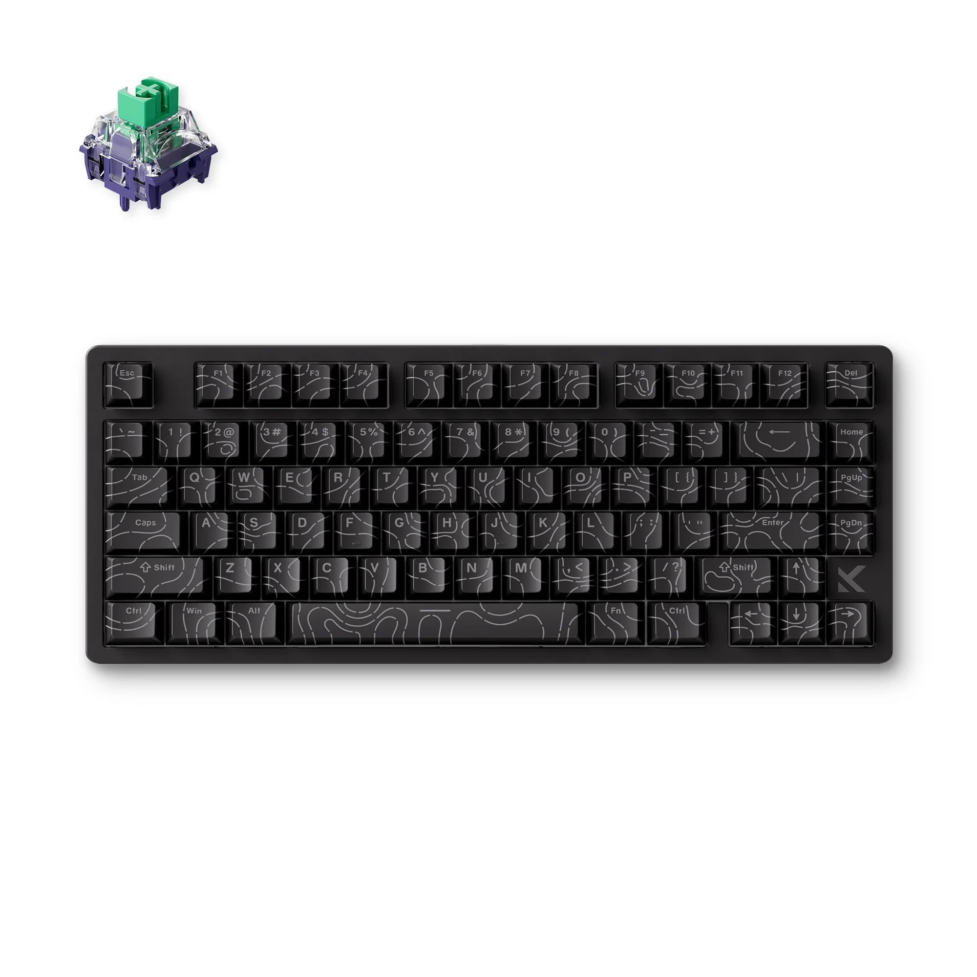 MCHOSE Jet 75 Magnetic Switch Gaming Keyboard Hall Effect Hot-Swappable Customized RGB Snap Tap 0.1ms Latency 8kHz Polling Rate