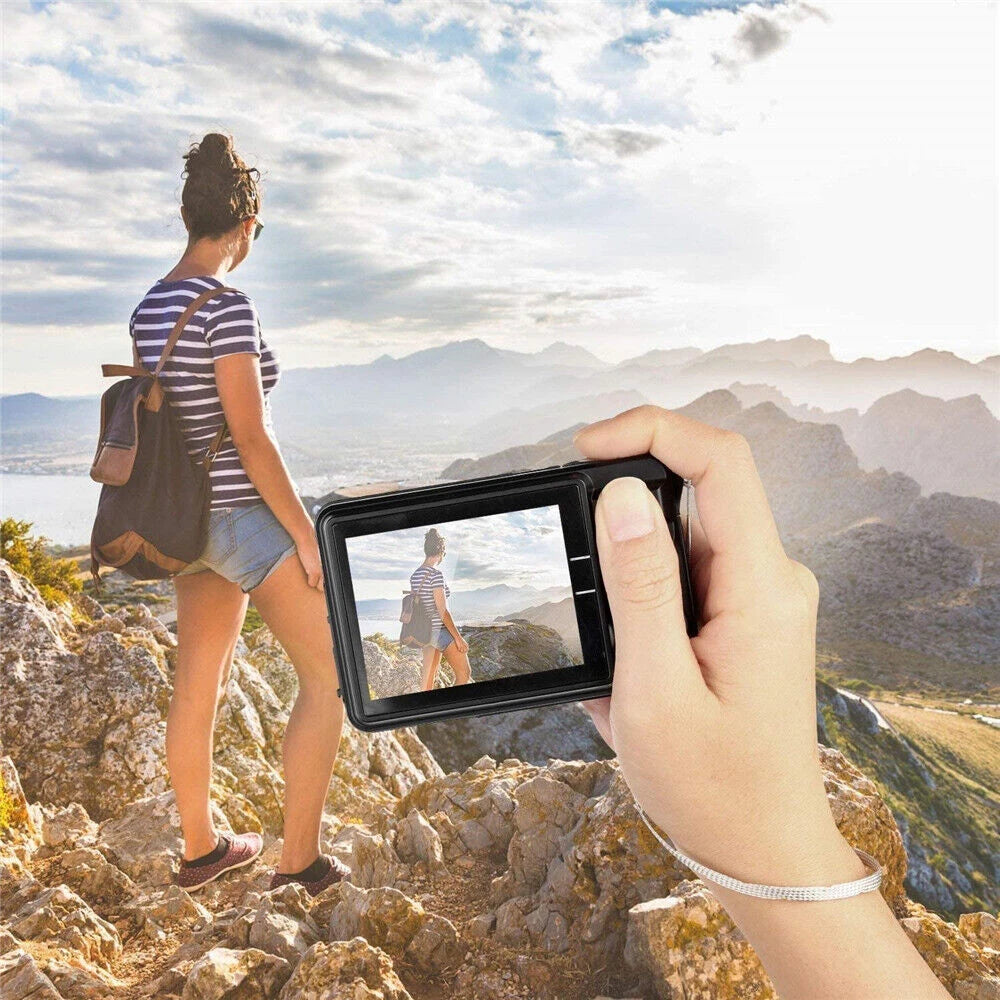 HD Digital Cameras With LCD Screen Child Cameras Outdoor Anti-Shake Instant Photo Camera Rechargeable Photography Camcorder