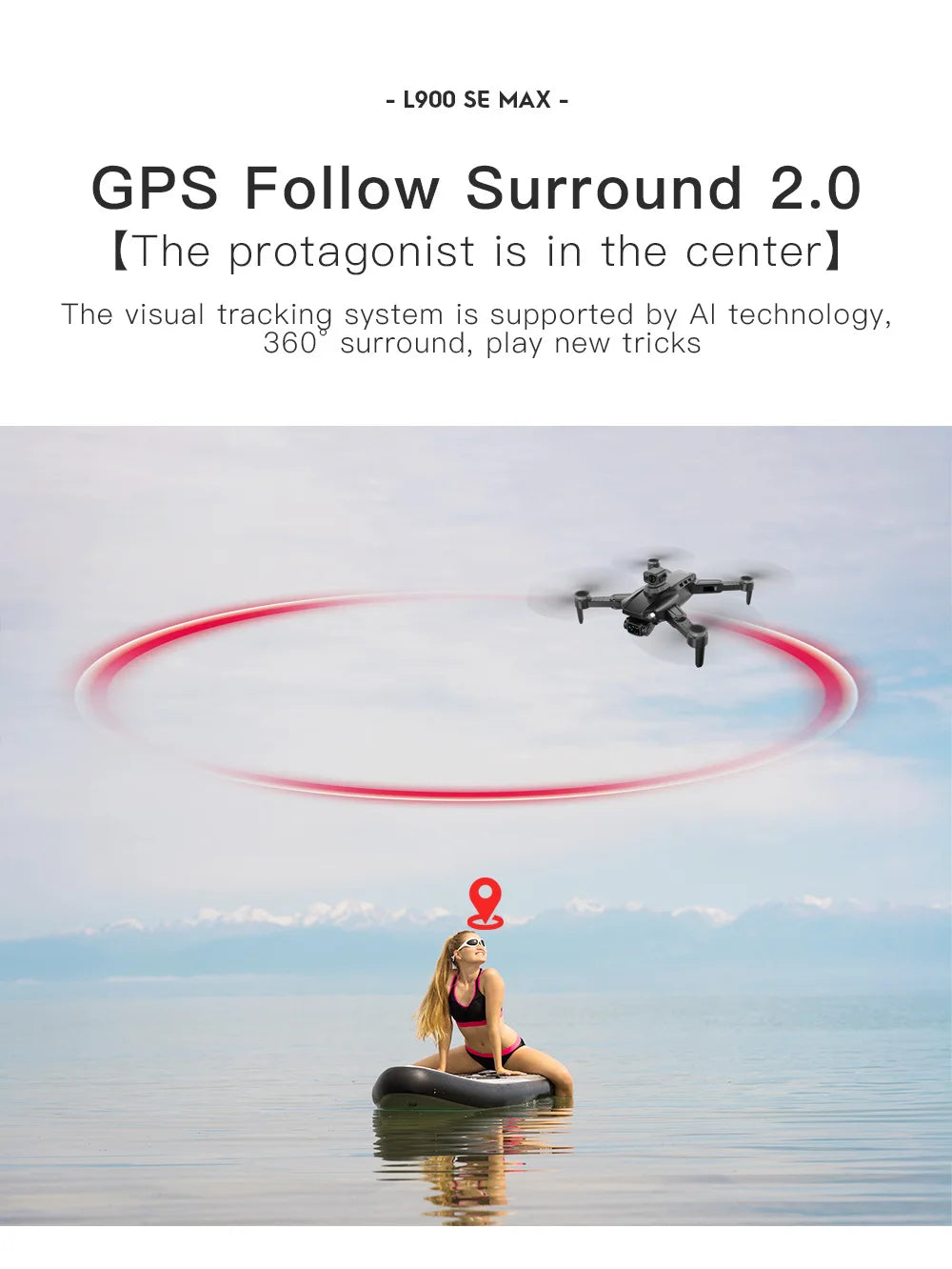 2024 L900 PRO MAX Drone 4K Professional HD Dual Camera Brushless Foldable Quadcopter GPS 5G WIFI RC Aerial Mini Drones Toys