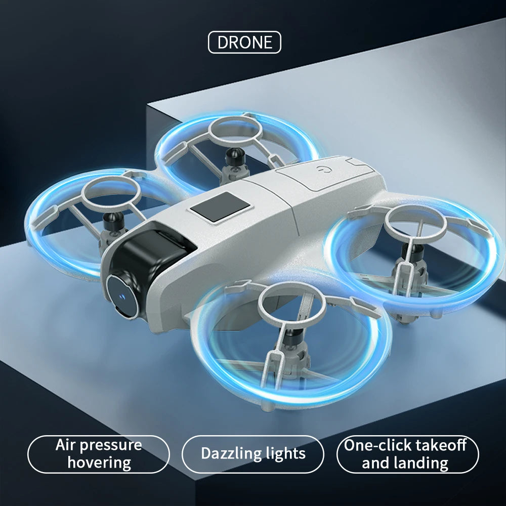 V2 Mini RC Drone 8K Professinal Wide Electric adjustment 180° HD Camera Foldable Intelligent Obstacle Avoidance Brushless Drone