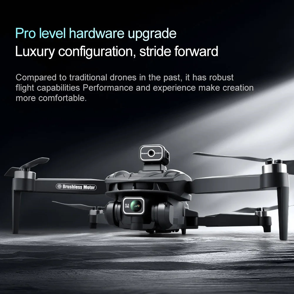 V168 MAX 8K GPS Drone Brushless Anti Drop Four Axis Long-Range Obstacle Avoidance Quadcopter Remote Controlled Aircraft Drone