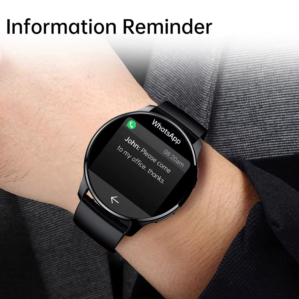 LAXASFIT 2025 Smart Sport Watch BT Talk Message Reminder Heart Rate Detection Multi Sport Mode Smart Watch For IOS/Android