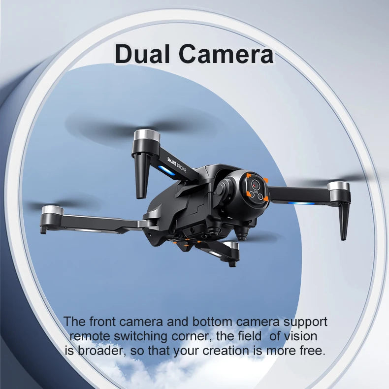 2025 New D18 Drone Professional 8K Camera 5G WiFi FPV UAV Screen Remote Control Brushless Obstacle Avoidance Quadcopter Toy