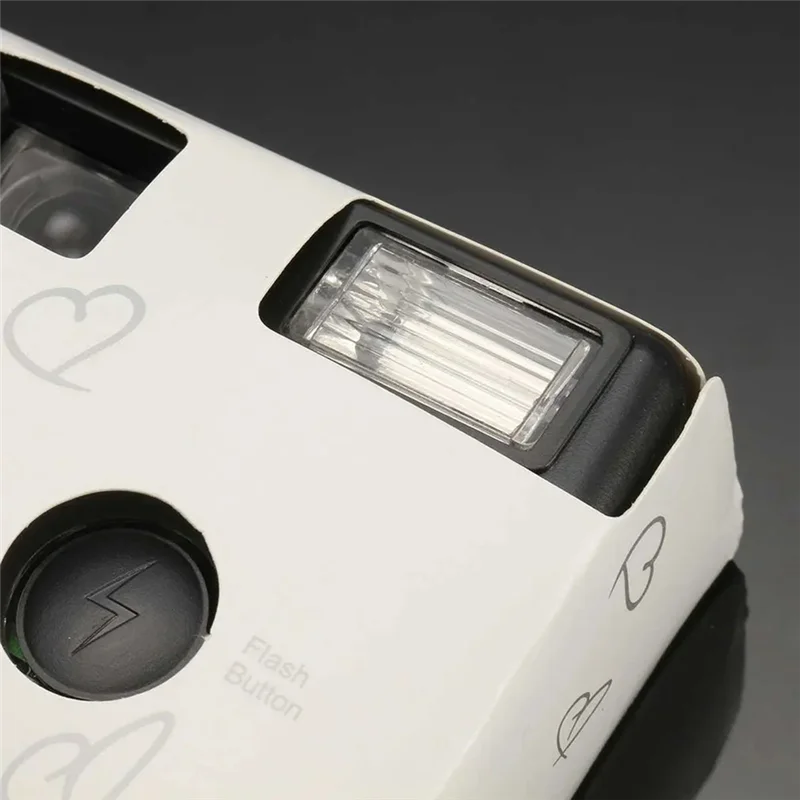 【BRAND NEW】Manual Foil Optical Camera 1CS Retro 27 Photos 35Mm Disposable Film Children's Childrenands Gift Single Use Camera Fi