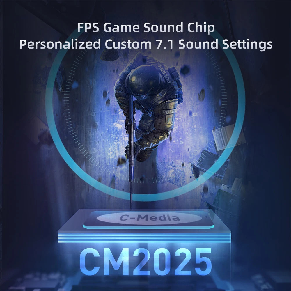 MACHENIKE GX30 Series Wireless Bluetooth Headphones 4 Modes 7.1 Surround Setting Bluetooth5.4 Gaming Headset Earphone