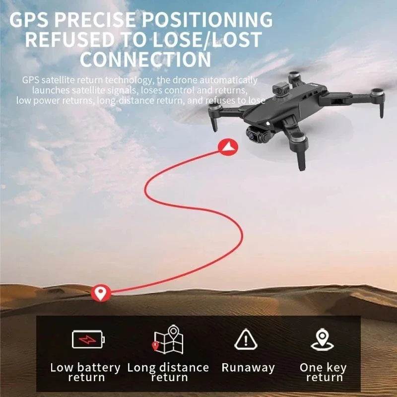 L900 Pro SE GPS Drone Profesional 4K HD 5G WIFI FPV Camera Quadcopter With Brushless Motor RC Mini Drones Children Toys Gift