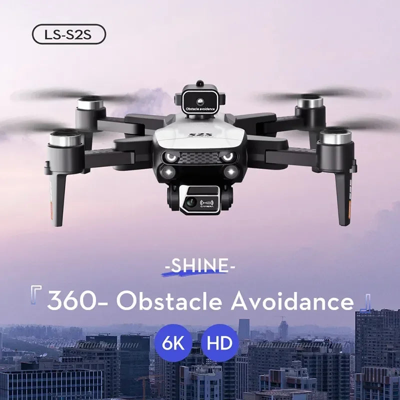 Lenovo S2S Drone 8K 5G GPS HD Aerial Photography Dual-Camera Omnidirectional Obstacle Brushless Avoidance Quadcopter Toys