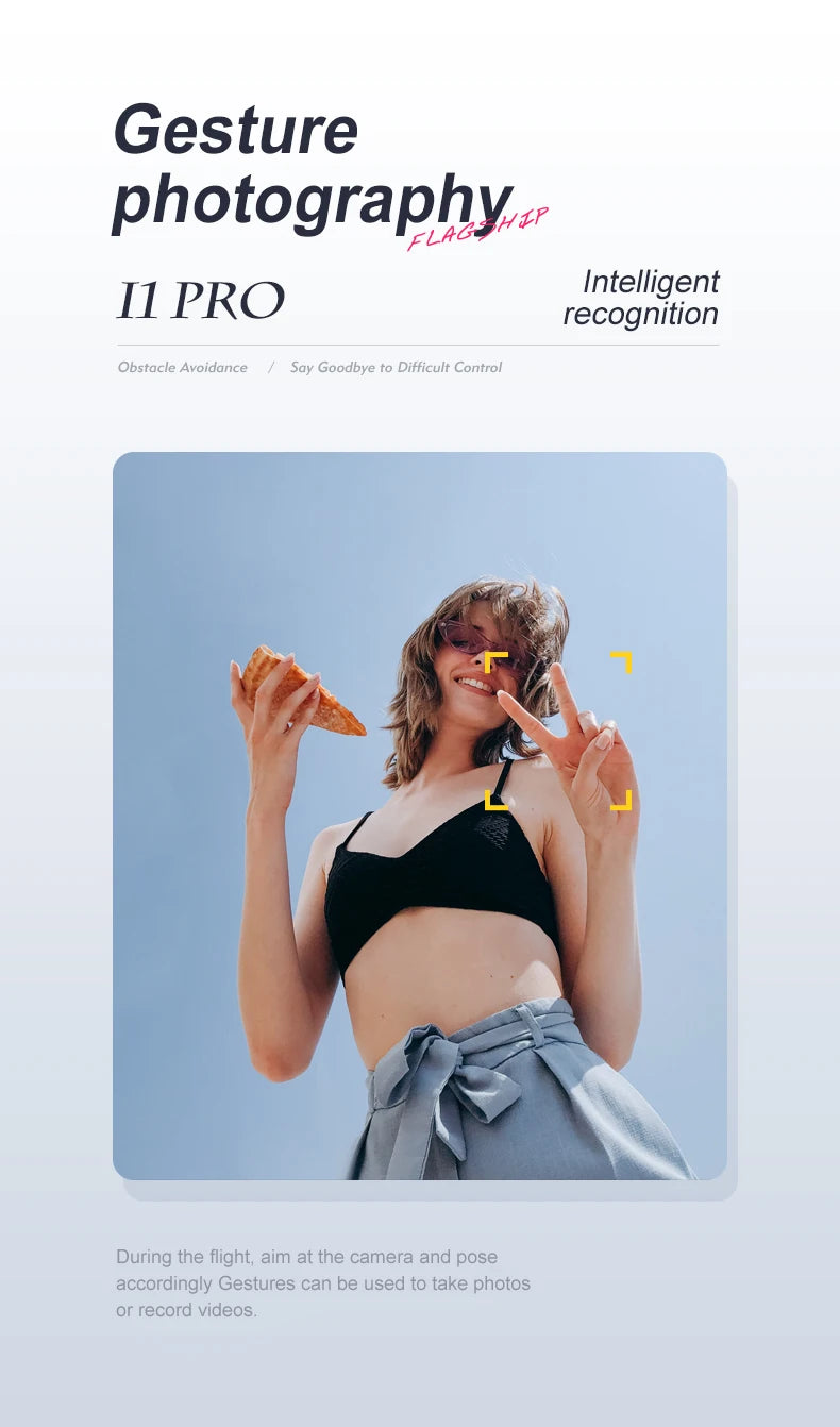 NEW Original I1 PRO Drone 4K Professional HD Aerial Photography Remote Control Aircraft HD Dual Camera  Quadcopter Toys