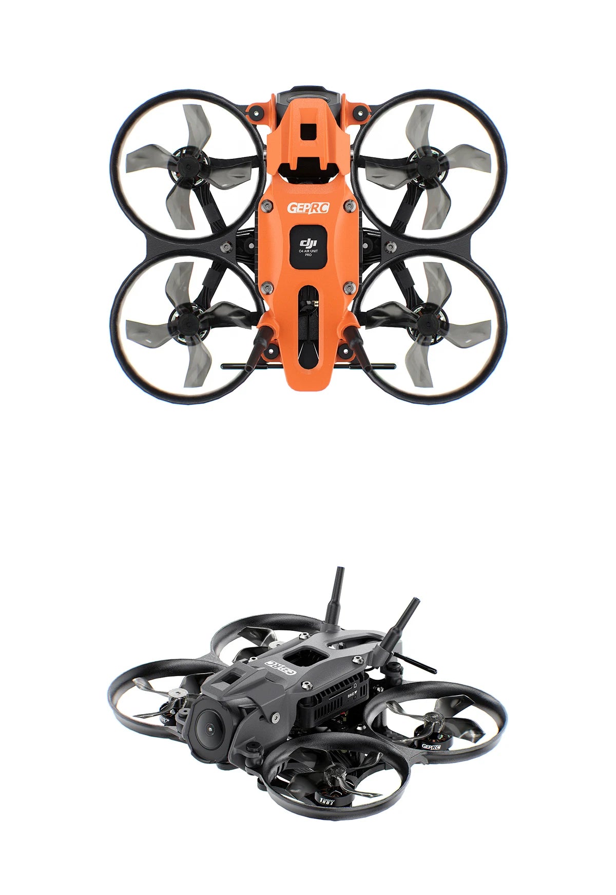 GEPRC DarkStar16 FPV Quadcopter O4 Air Unit PRO /WTFPV 1.6 Inch SPEEDX2 1003 14800KV LiHV 2S 530mAh 1636-4 RC Freestyle Drone