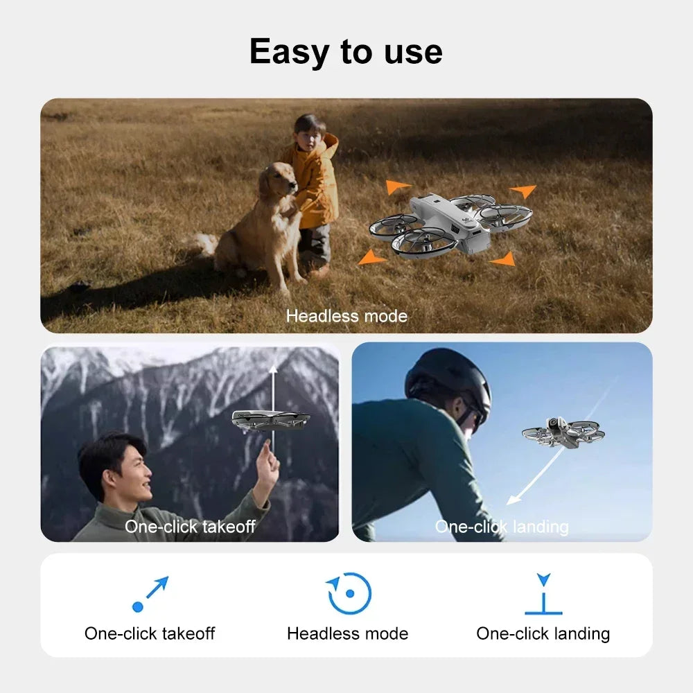 NEW V666 Drone For Xiaomi 8K Professional WIFI 5G Dron Obstacle Avoidance Brushless Altitude Headless Mode RC Quadcopter  toys