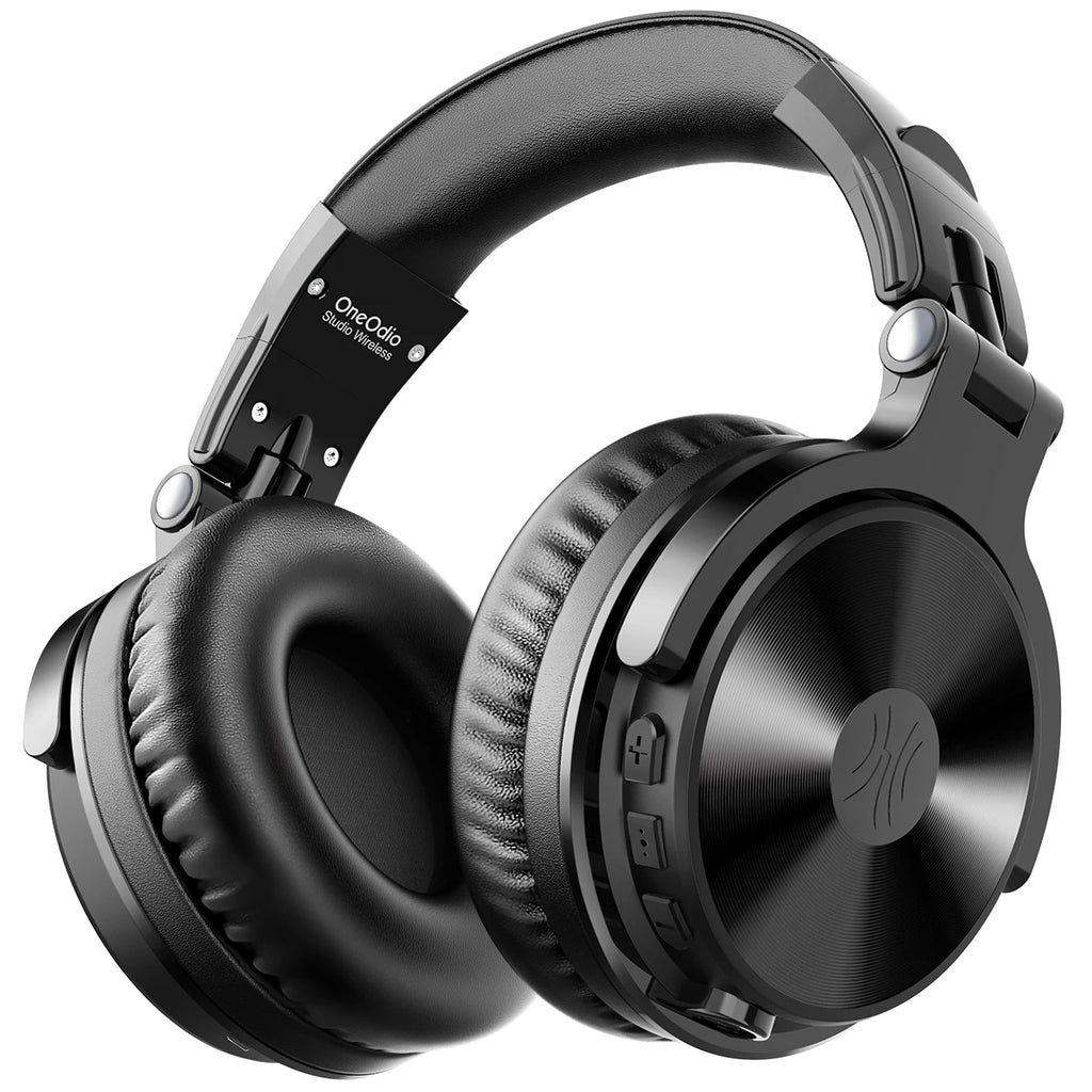 Oneodio Pro-C Wireless Headphones with 50mm Neodymium Drivers 110Hrs Playing Time BT 5.2 Foldable Deep Bass Stereo Headset