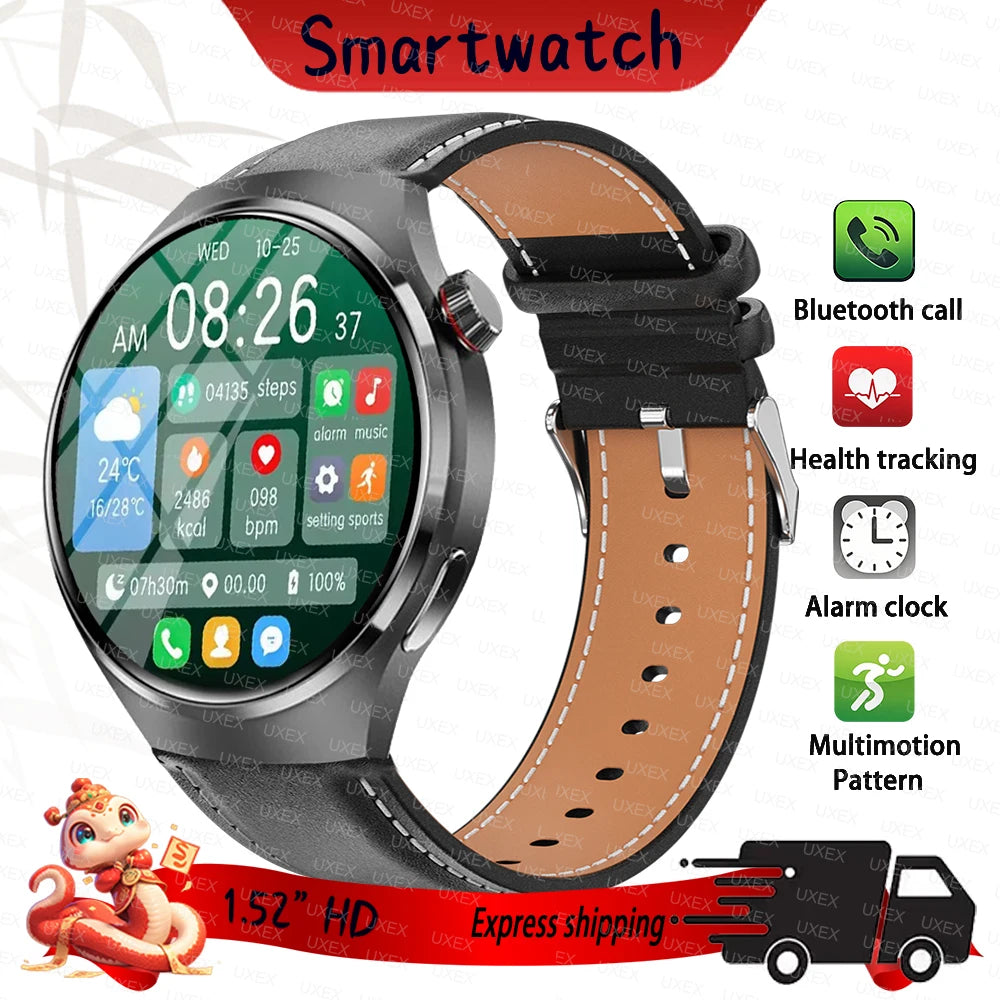 2025 Watch Smartwatch Wemon 1.52” HD Bluetooth Call Offers Today Gift For Men Health Tracking Watches Smart Hombre Business New