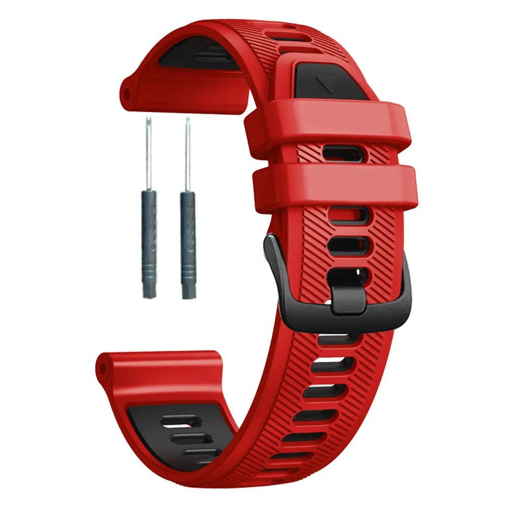 22mm Watchband For Garmin Forerunner 965 Watch Strap Silicone Bracelet Forerunner 945 935 745 Wristbands Replacement Correa Belt