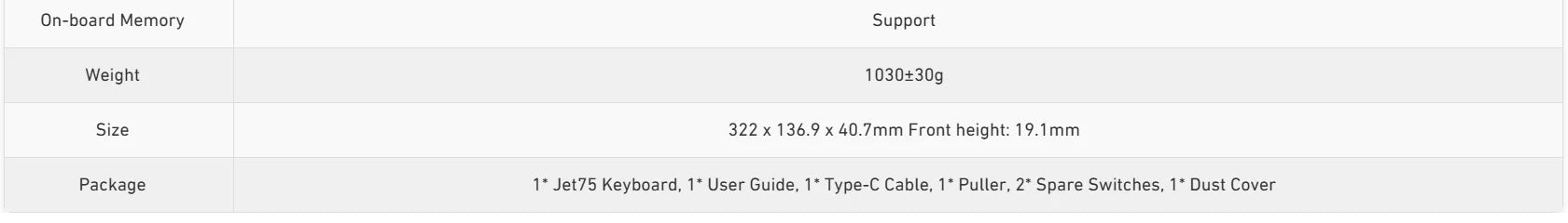 MCHOSE Jet 75 Magnetic Switch Gaming Keyboard Hall Effect Hot-Swappable Customized RGB Snap Tap 0.1ms Latency 8kHz Polling Rate