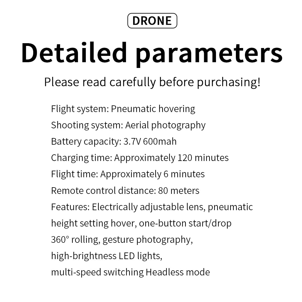 V2 Mini RC Drone 8K Professinal Wide Electric adjustment 180° HD Camera Foldable Intelligent Obstacle Avoidance Brushless Drone